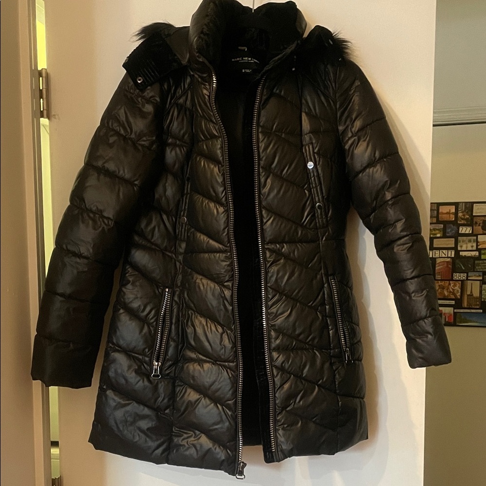 Women's Black Quilted Jacket